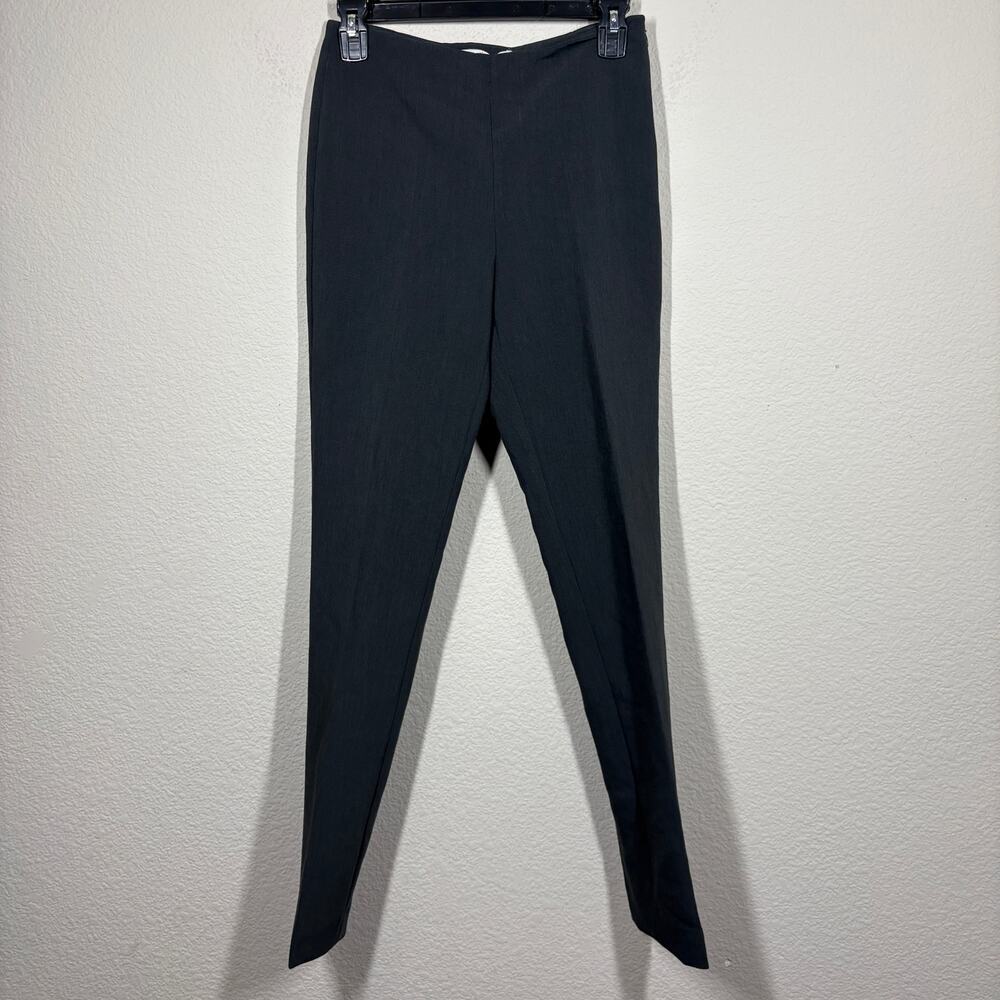 Domenico Vacca Womens 2 Slim Fit Pants Florentino Gray High Waist Side Zip